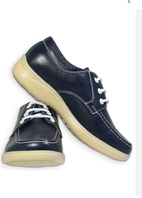 Zapato escolar negro Colfem